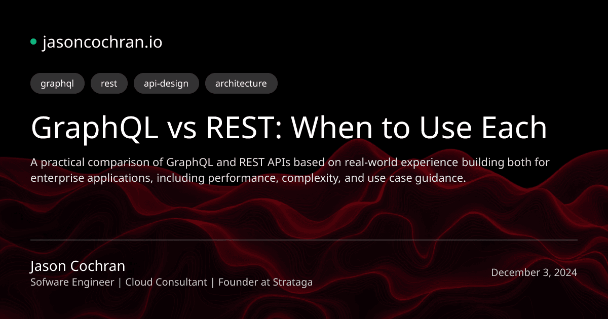 GraphQL vs REST: When to Use Each